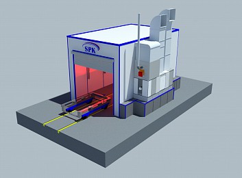 Инфраркасная камера сушки SPK-8.5.4